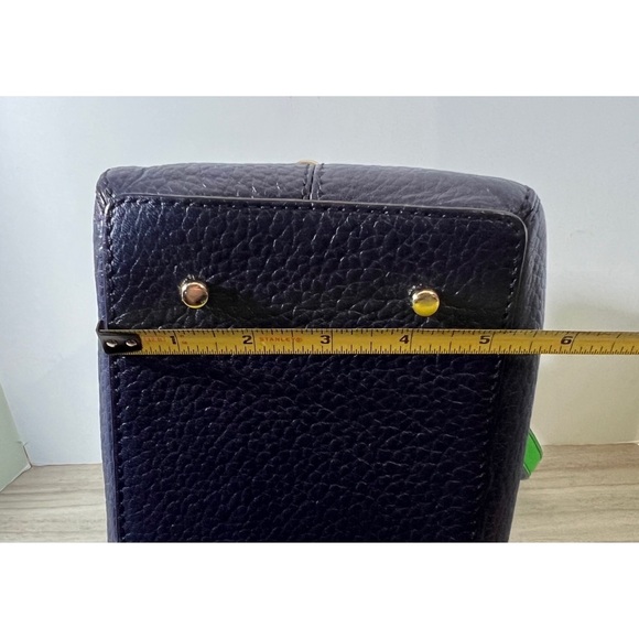 Kate Spade Emerald Green and Navy two-toned tote handbag/crossbody - Picture 16 of 16